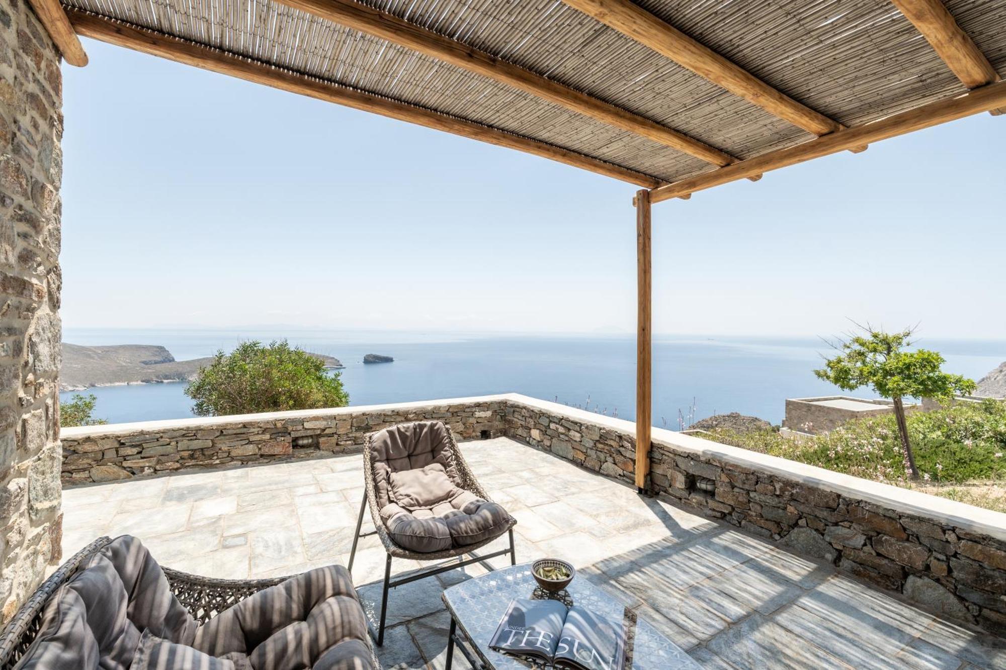 Ammoa Panorama Villa Sotiras Exterior foto